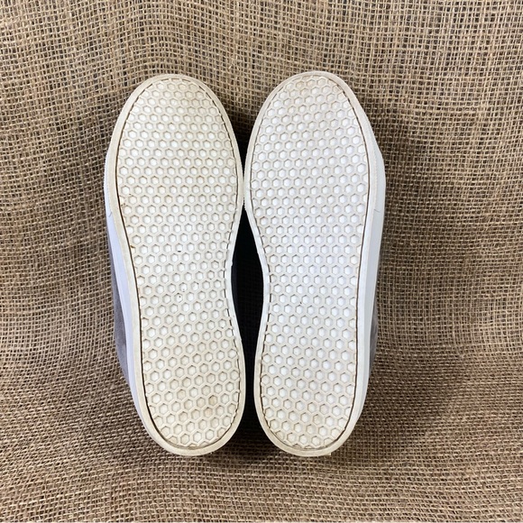 🛑SOLD🛑 Sam Edelman Sneakers Fur Gray Leya Pom Pom Women’s size 9 M - Picture 8 of 9